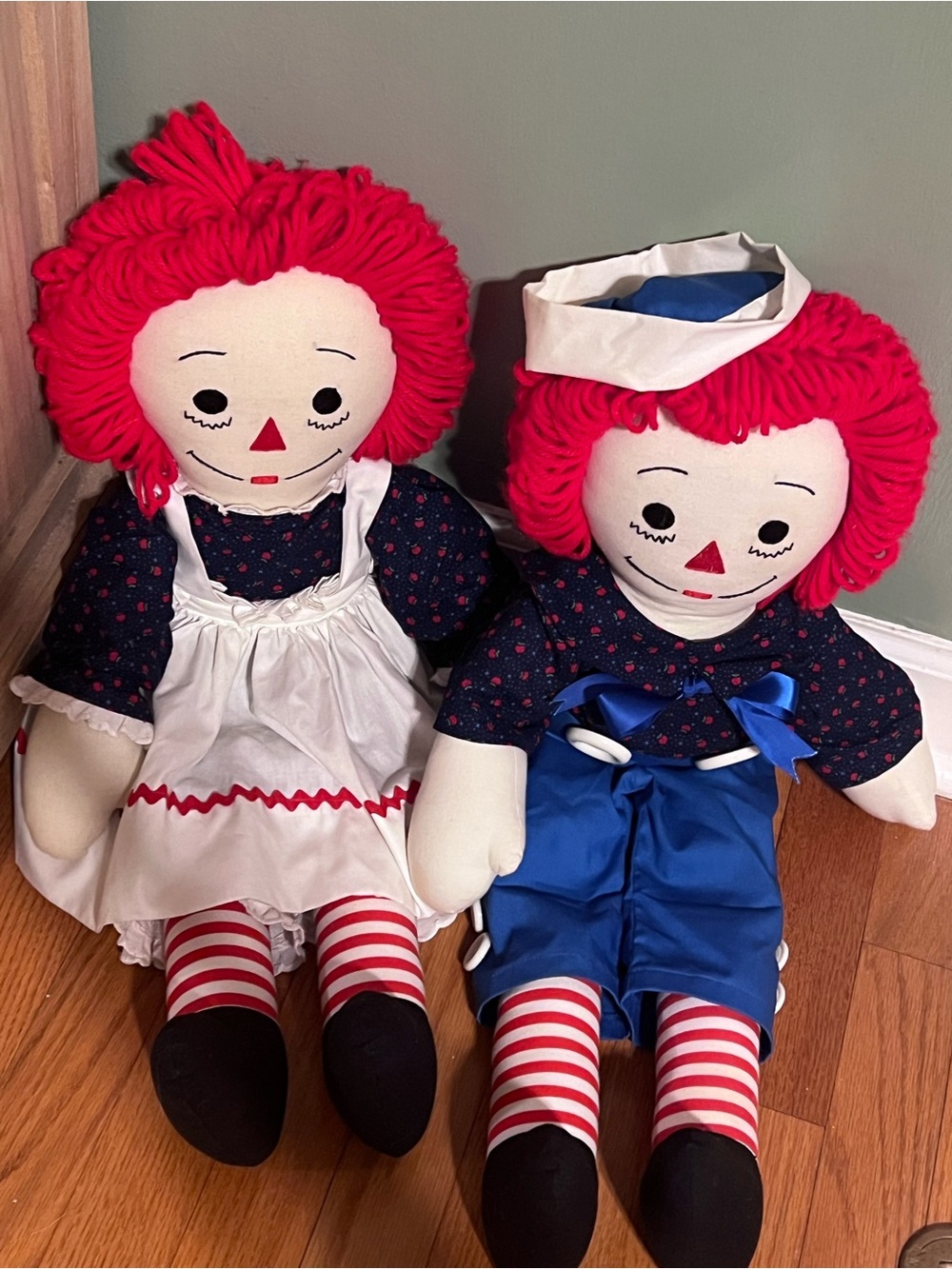 Classic Vintage Raggedy Ann and Andy Doll Set from McCall’s Sewing Pattern - Picture 2 of 14